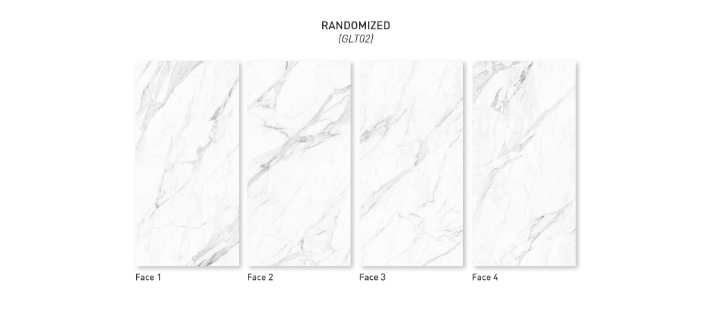 GLT02 - Statuario Regalia - Tile Laying