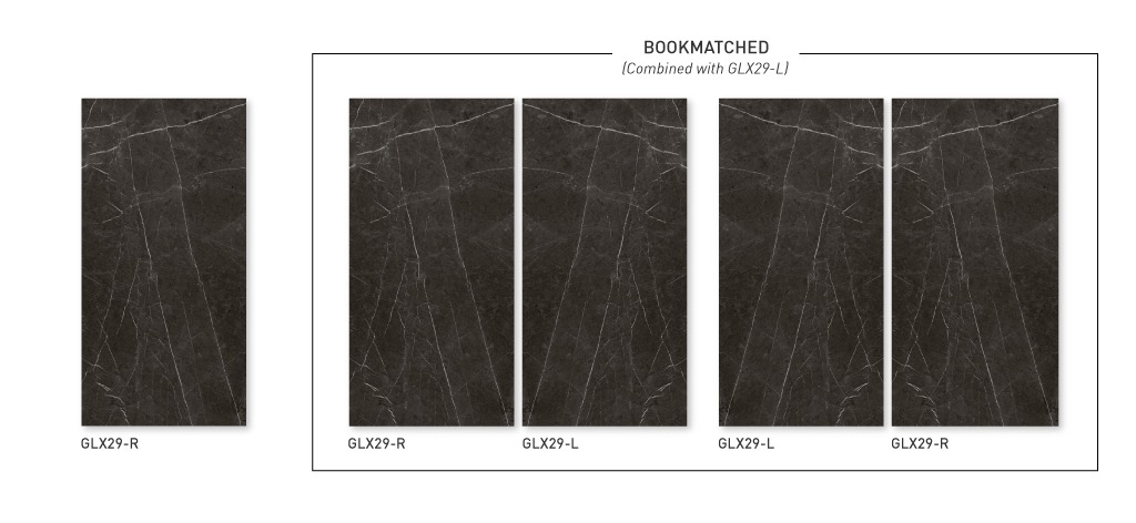 GLX29R - Pietra Grey – Right - Tile Laying