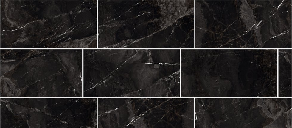 GCO09 - Elegance Black - Tile Laying
